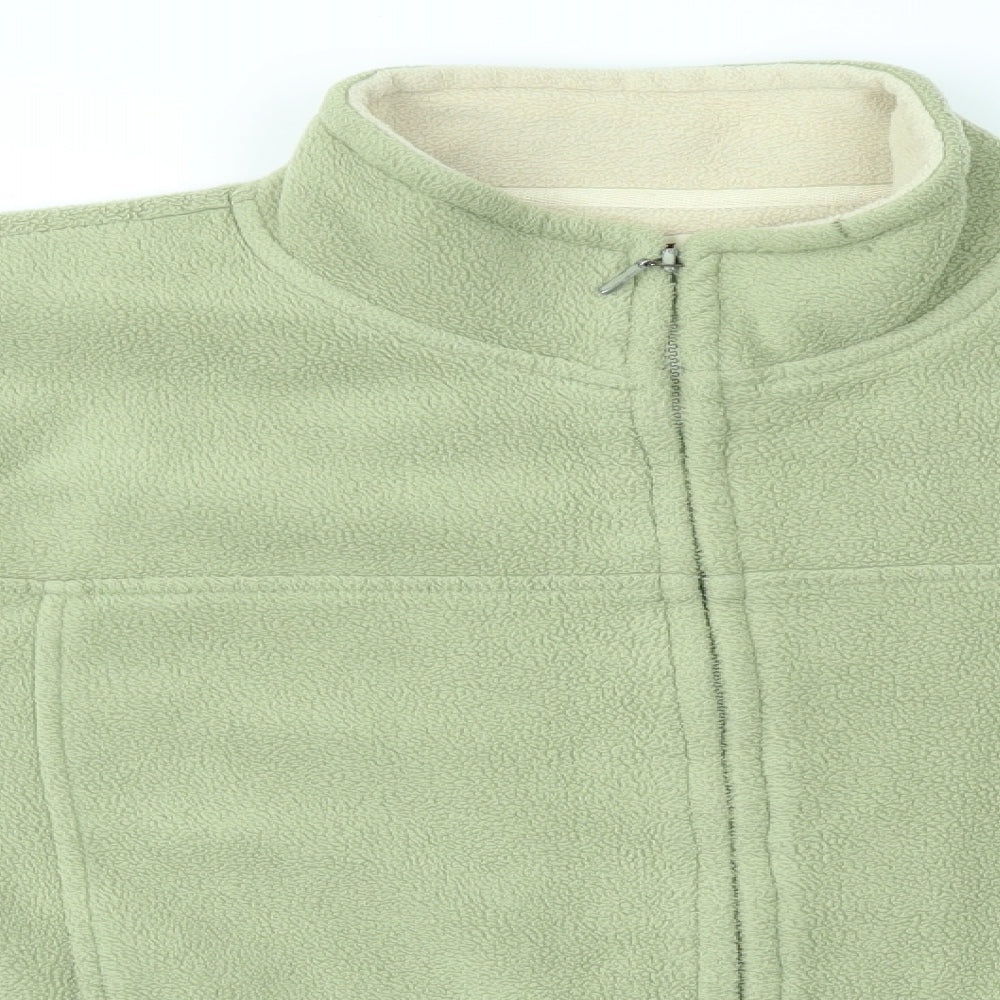EWM Womens Green   Full Zip Jumper Size 10