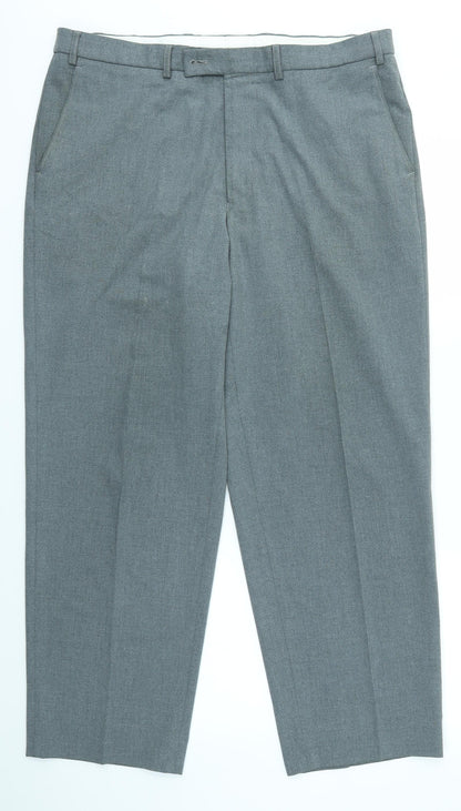 M&S Mens Grey   Trousers  Size XL L27 in