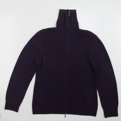 Gerry Weber Womens Purple  Knit Cardigan Jumper Size 16