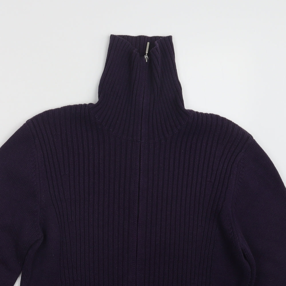 Gerry Weber Womens Purple  Knit Cardigan Jumper Size 16