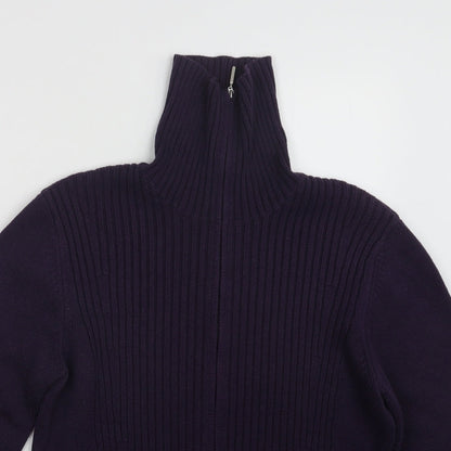 Gerry Weber Womens Purple  Knit Cardigan Jumper Size 16
