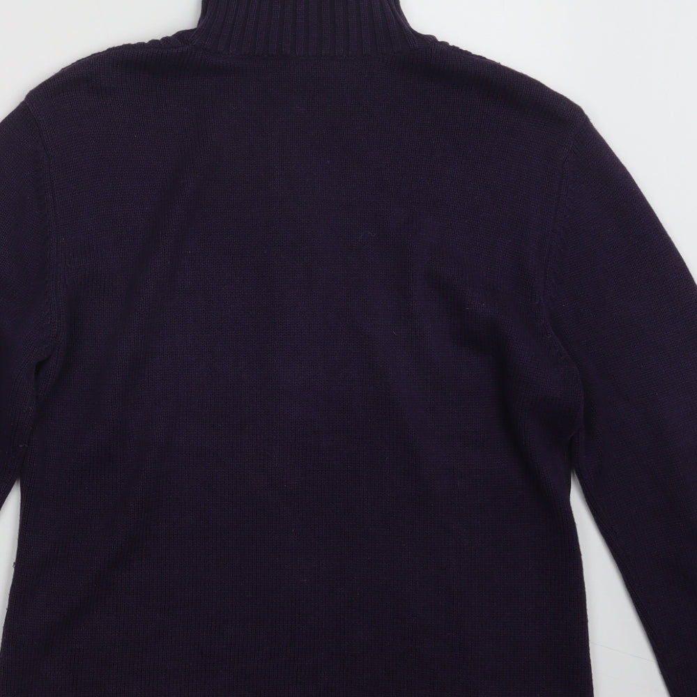 Gerry Weber Womens Purple  Knit Cardigan Jumper Size 16