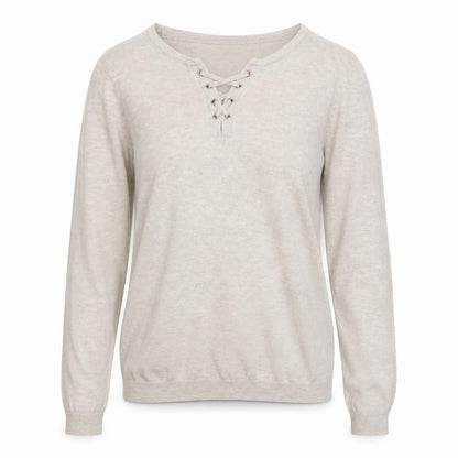 Cache Cache Womens Beige  Knit Pullover Jumper Size M