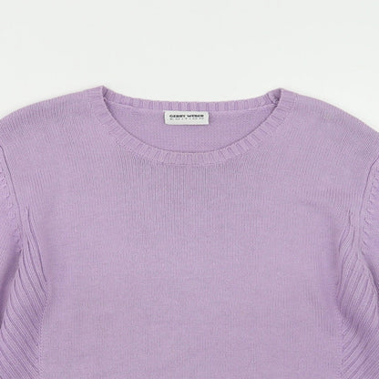 Gerry Weber Womens Purple  Knit Pullover Jumper Size 14