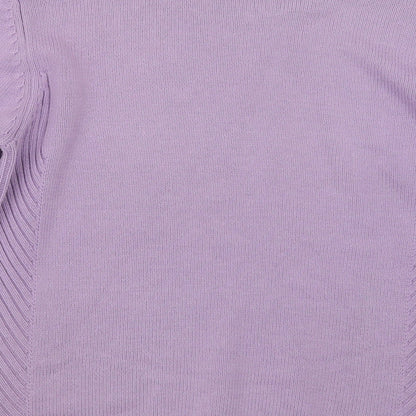 Gerry Weber Womens Purple  Knit Pullover Jumper Size 14
