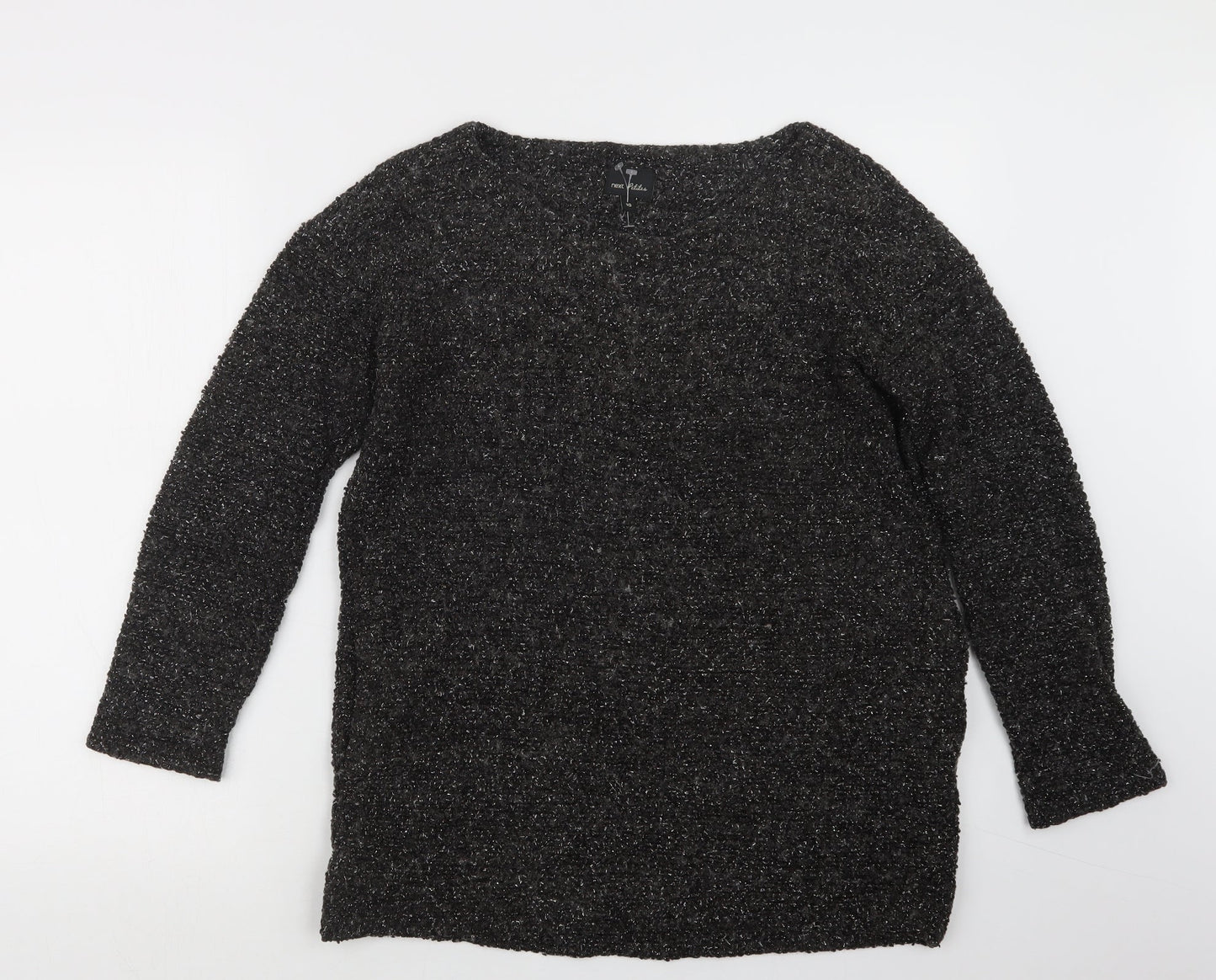Womens UK Size 10 NEXT Black Pullover Jumper