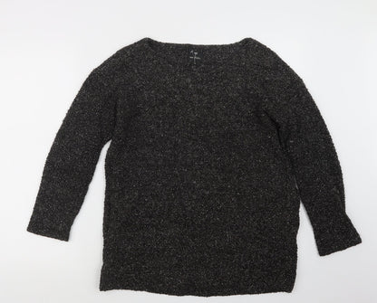 Womens UK Size 10 NEXT Black Pullover Jumper