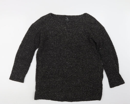 Womens UK Size 10 NEXT Black Pullover Jumper