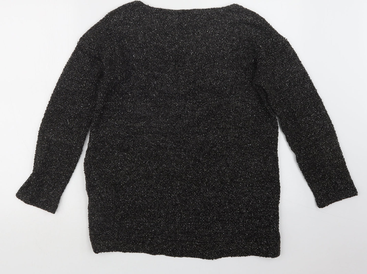 Womens UK Size 10 NEXT Black Pullover Jumper