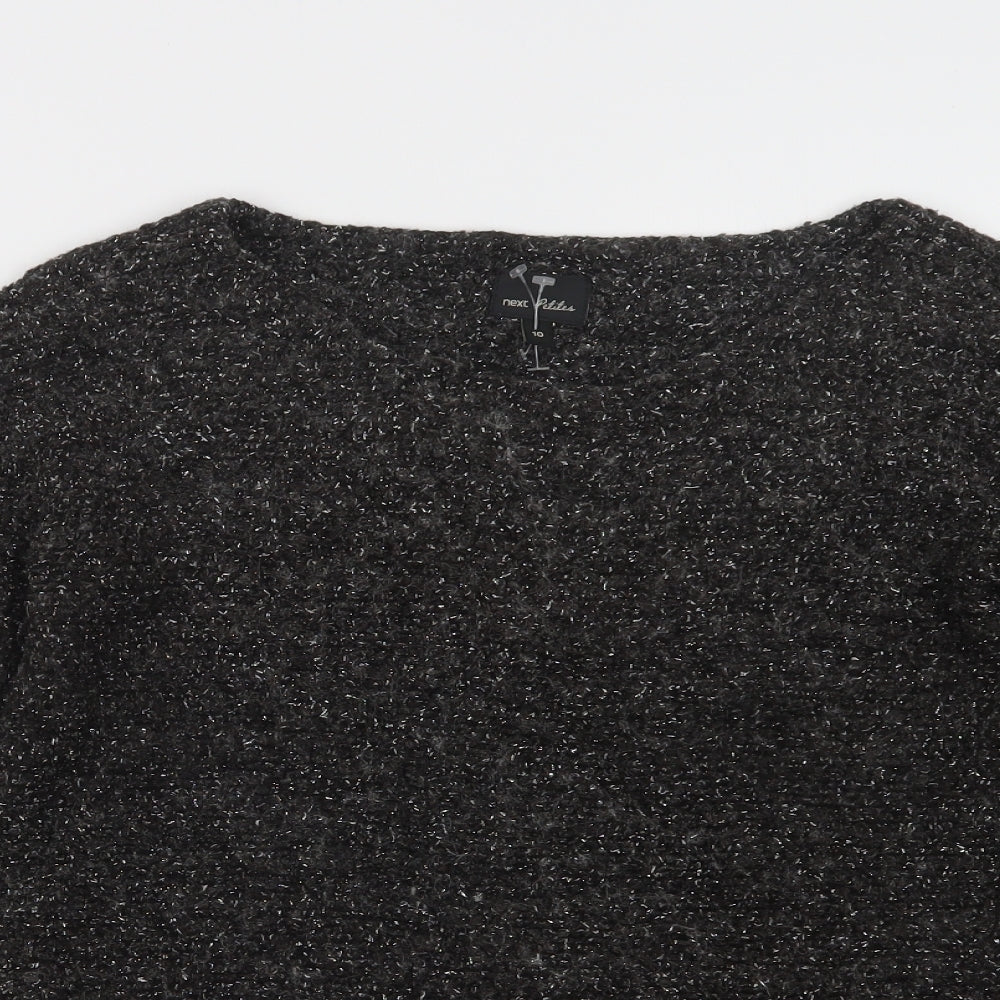 Womens UK Size 10 NEXT Black Pullover Jumper
