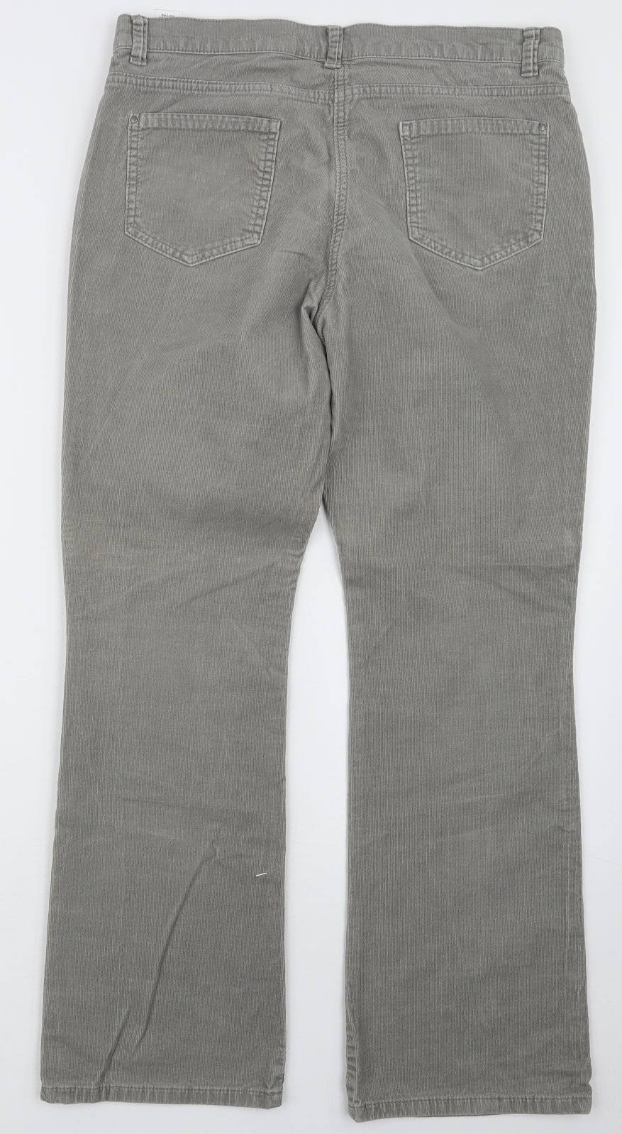 Womens UK Size 14 Marks and Spencer Regular Fit  Grey Trousers