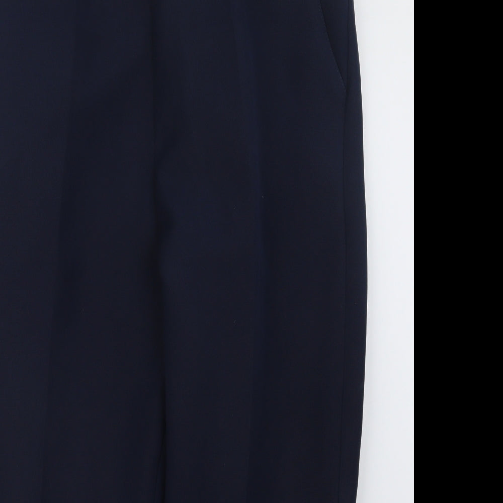 Womens UK Size 18 Preworn Regular Fit  Blue Trousers