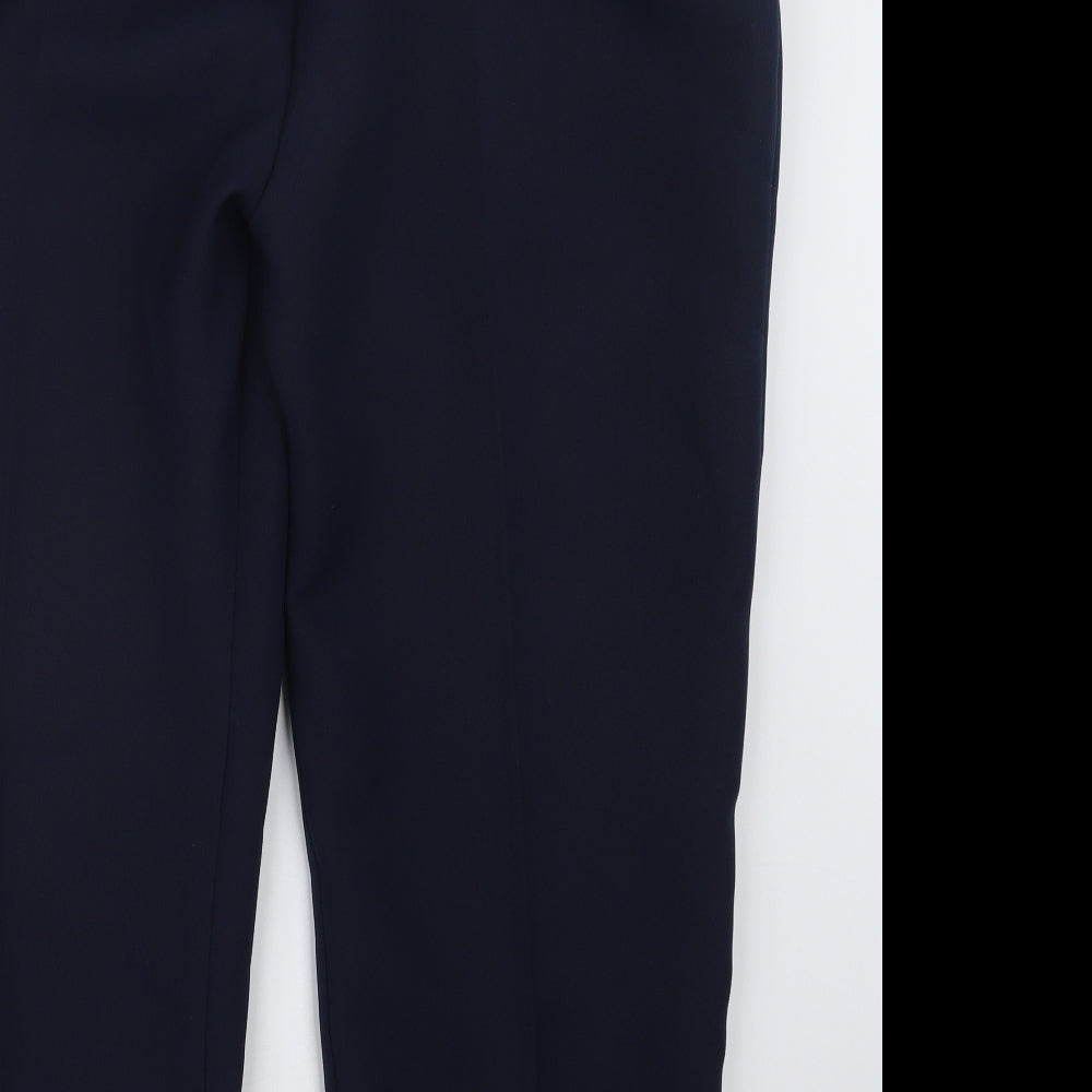 Womens UK Size 18 Preworn Regular Fit  Blue Trousers
