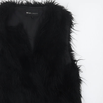 Mela London Womens Black   Jacket  Size L