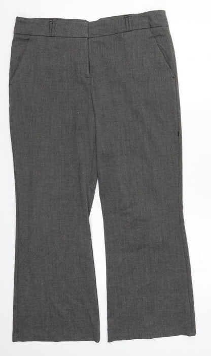 George Womens Grey   Trousers  Size 36 in L37 in