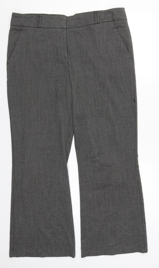 George Womens Grey   Trousers  Size 36 in L37 in