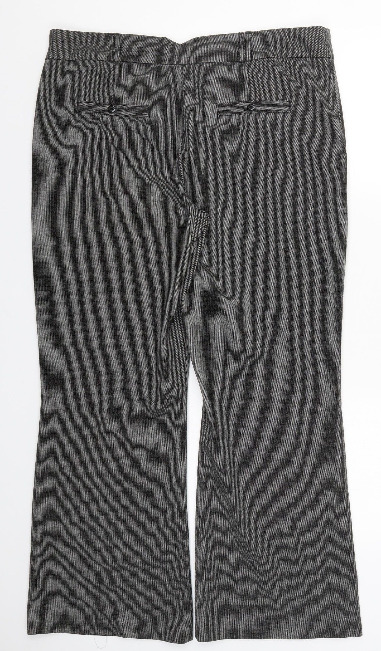 George Womens Grey   Trousers  Size 36 in L37 in