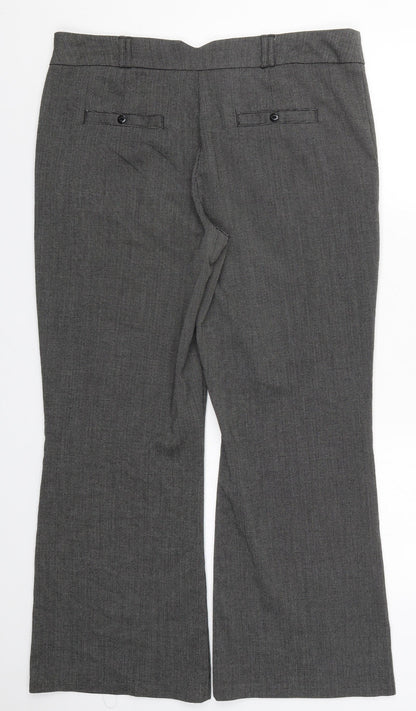 George Womens Grey   Trousers  Size 36 in L37 in