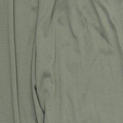 Womens UK Size L Misspap Regular Fit Sweatpants Green Trousers