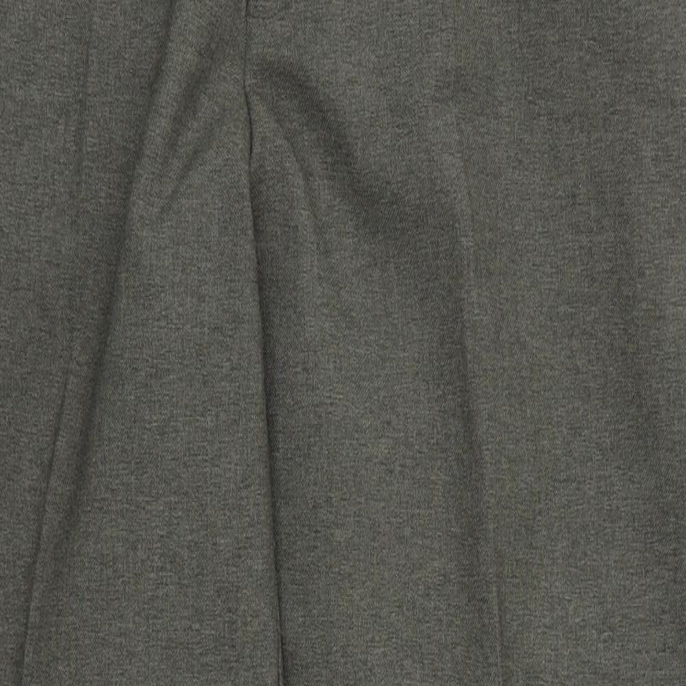 Mens UK Size 34 BHS Regular Fit  Green Trousers