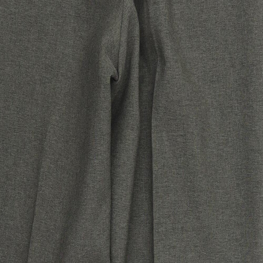 Mens UK Size 34 BHS Regular Fit  Green Trousers