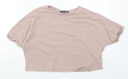 New Look Girls Pink   Cropped T-Shirt Size 14-15 Years