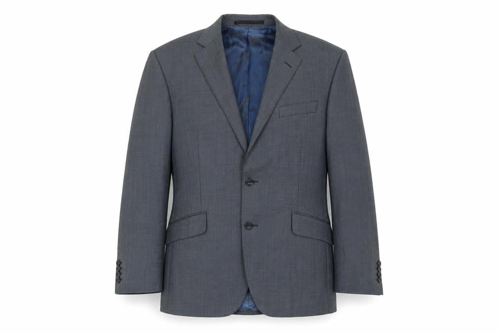 Mens UK Size 40 Marks and Spencer Regular Grey Suit Jacket