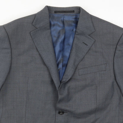 Mens UK Size 40 Marks and Spencer Regular Grey Suit Jacket