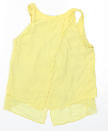 WED London Womens Yellow   Basic Tank Size S