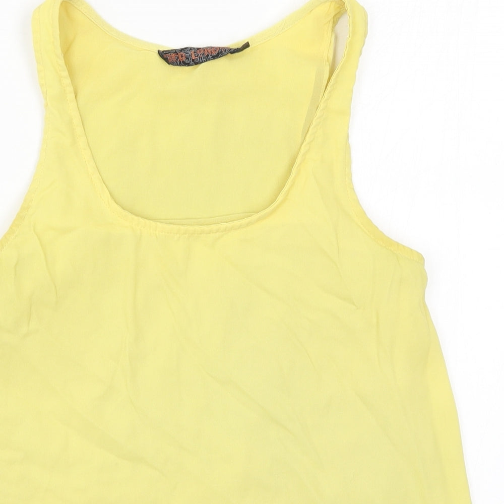 WED London Womens Yellow   Basic Tank Size S