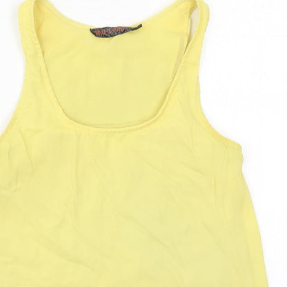 WED London Womens Yellow   Basic Tank Size S