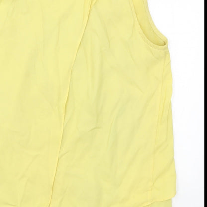 WED London Womens Yellow   Basic Tank Size S