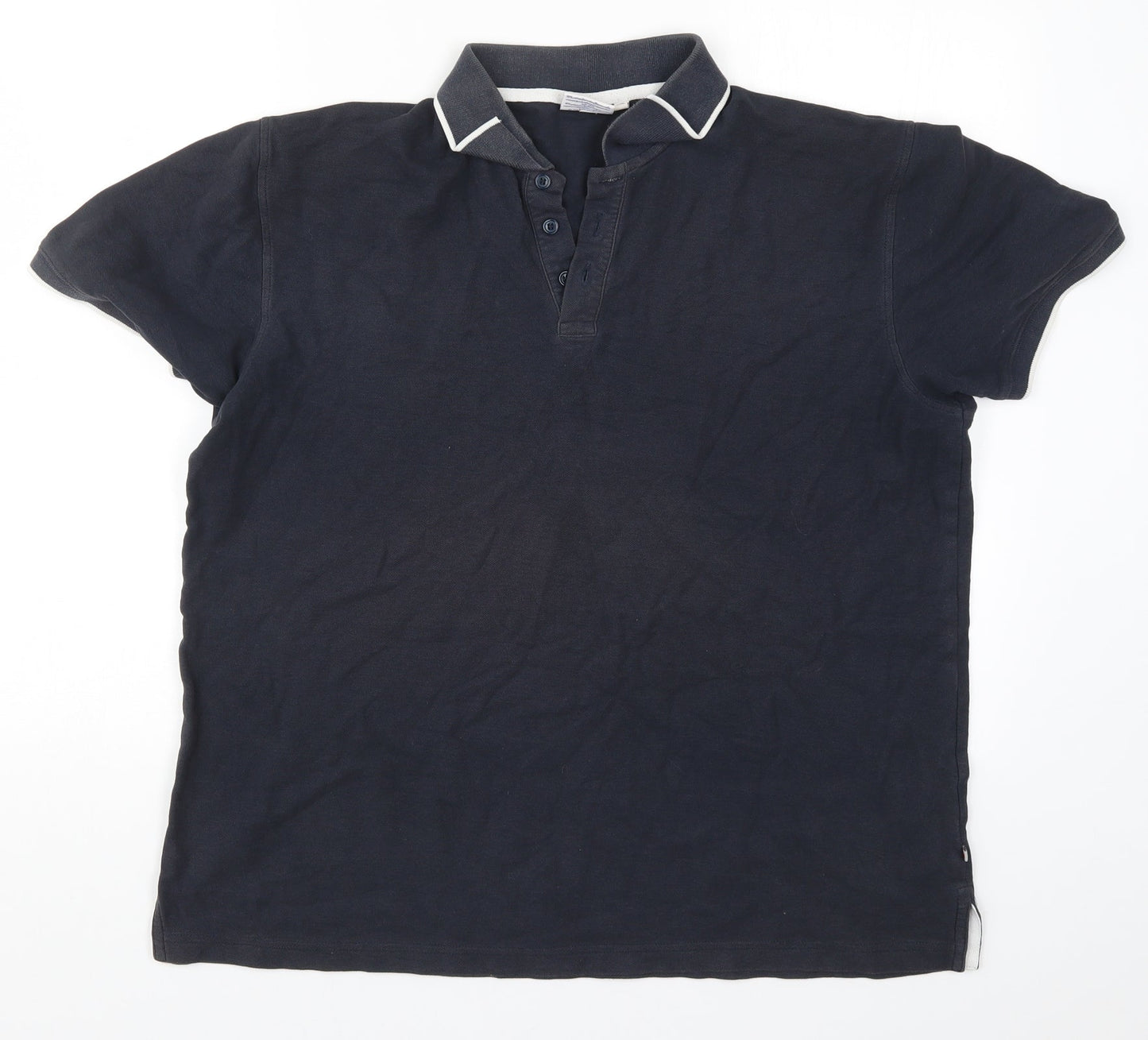 Promo Stars Mens Blue    Polo Size XL