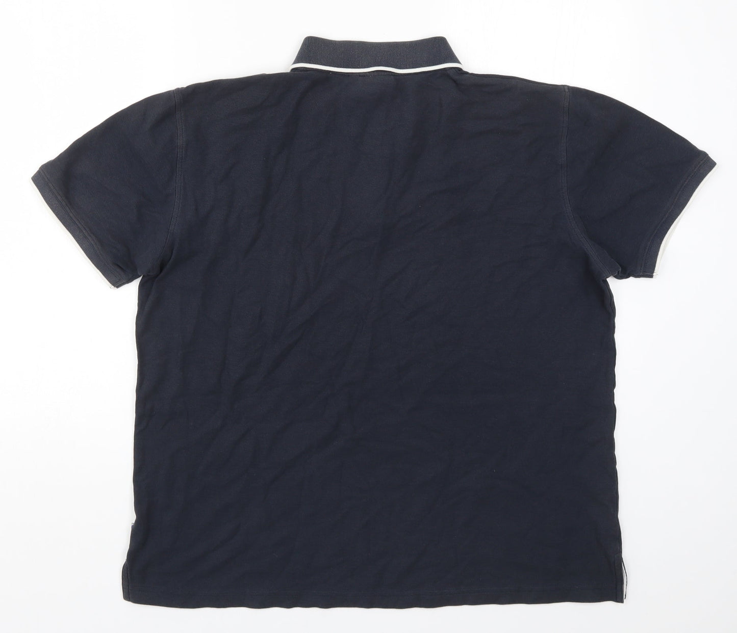 Promo Stars Mens Blue    Polo Size XL