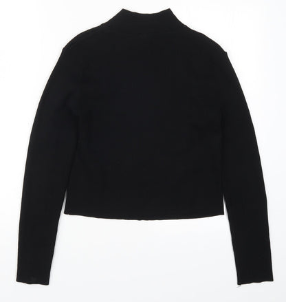 Womens UK Size L H&M Black Pullover Jumper