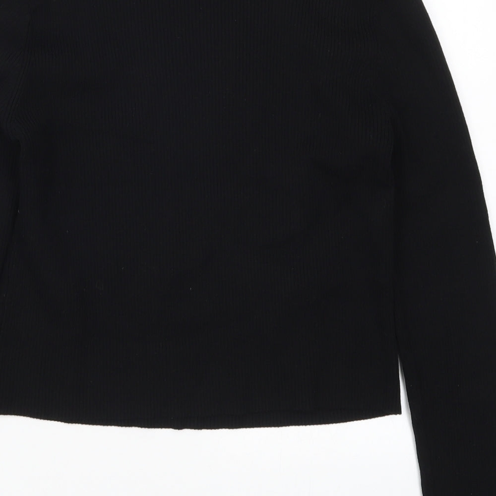 Womens UK Size L H&M Black Pullover Jumper