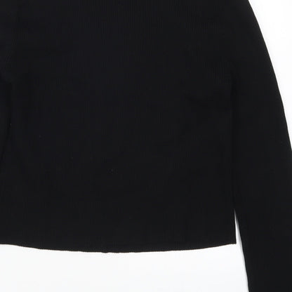 Womens UK Size L H&M Black Pullover Jumper