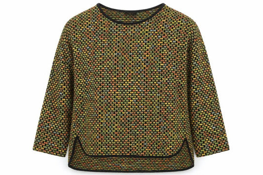 New Collection Womens Multicoloured Striped  Pullover Jumper One Size