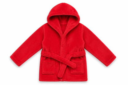 Primark Baby Red Solid  Babydoll Robe Size 12-18 Months