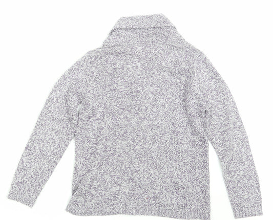 Damart Womens Purple   Cardigan Jumper Size 10
