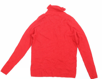 Marks & Spencer Womens Red   Pullover Sweatshirt Size 16