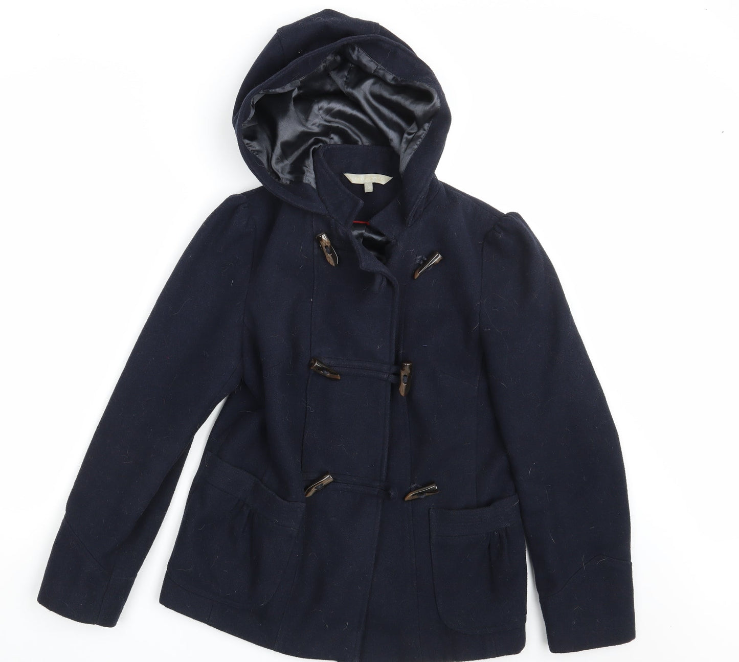 Womens UK Size 10 Redherring Blue Overcoat