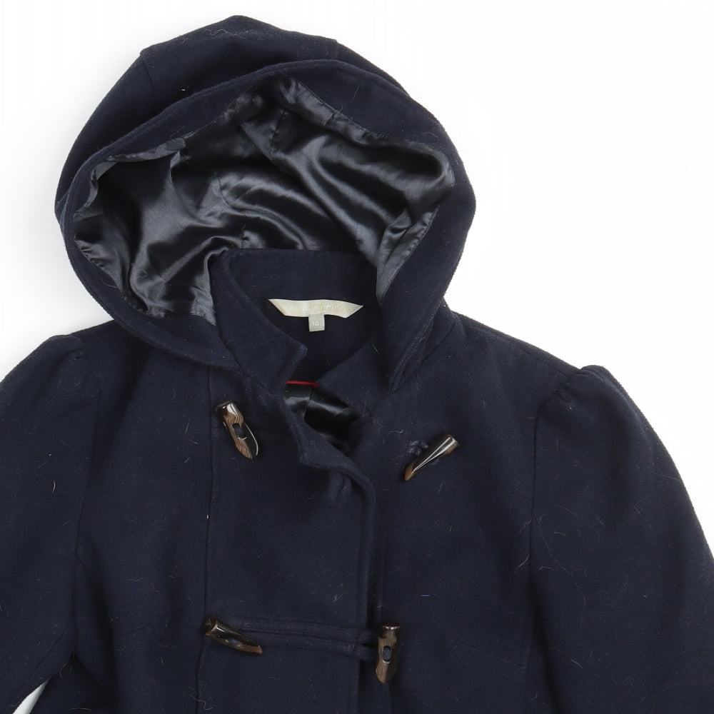 Womens UK Size 10 Redherring Blue Overcoat