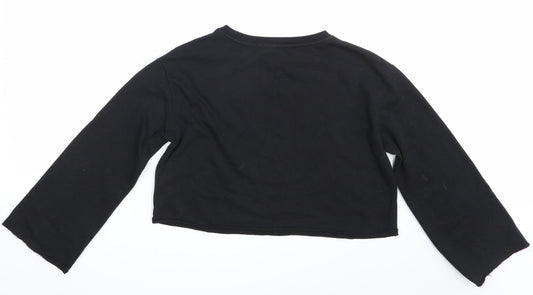 H&M Womens Black   Basic T-Shirt Size M