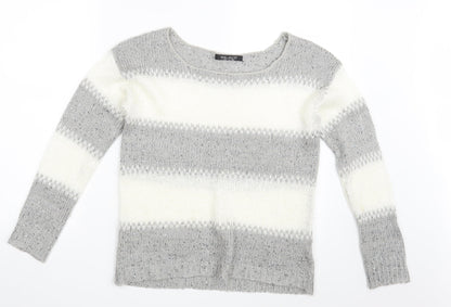 Womens UK Size 10 Select Grey Pullover Jumper