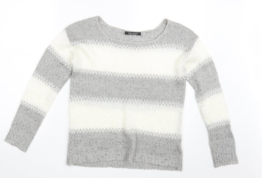 Womens UK Size 10 Select Grey Pullover Jumper