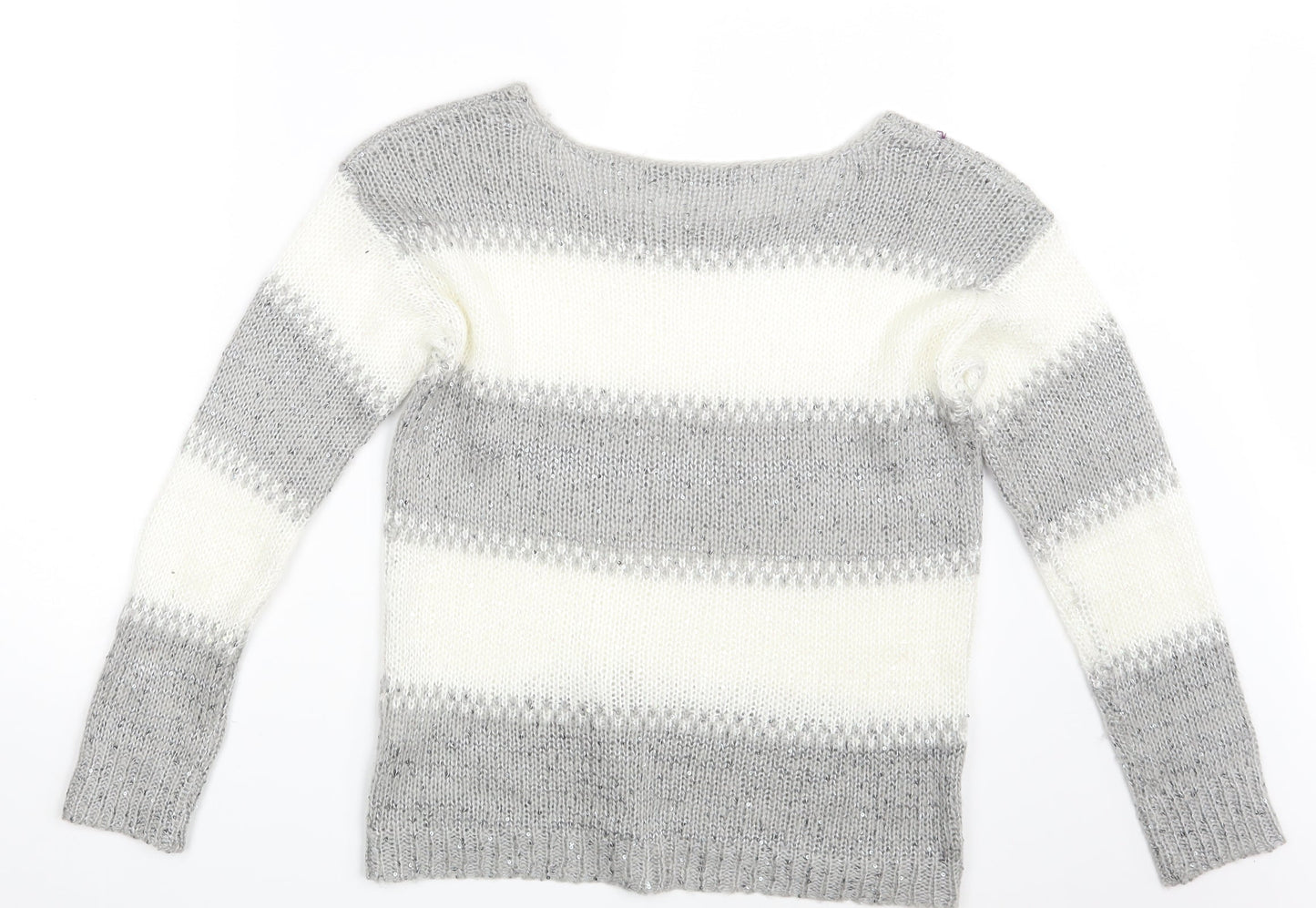 Womens UK Size 10 Select Grey Pullover Jumper