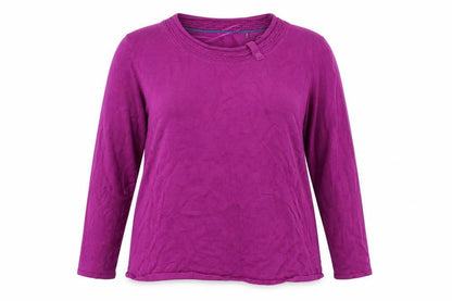 Womens Purple   Pullover Sweatshirt Size XL