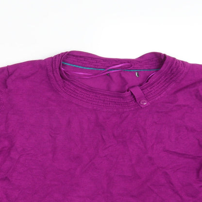 Womens Purple   Pullover Sweatshirt Size XL