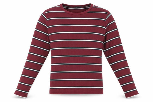 New Look Girls Purple Striped  Pullover Sweatshirt Size 12-13 Years